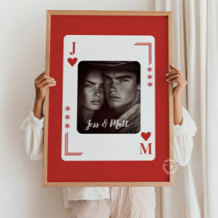 Poster Oferta de casais, Cartão de Poker Ocidental Person