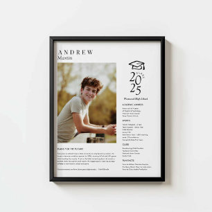 Poster Oferta de Formando de Foto para Segundo grau Elega