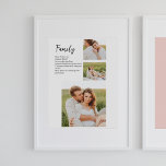 Poster Oferta de Foto e Família Romântica do Casal de Col<br><div class="desc">Oferta de Foto e Família Romântica do Casal de Colagem</div>