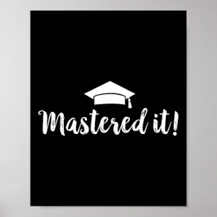 Poster Oferta de Graduação de Graus - Ti Mastered