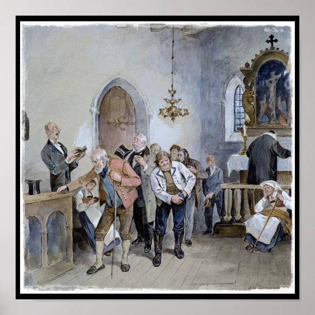 Poster Oferta de igreja (Frente)