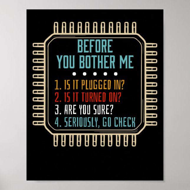 Poster Oferta de suporte técnico de tecnologia da informa (Frente)