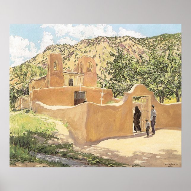 Póster Oferta Para San Esquipula por Walter Ufer (Frente)