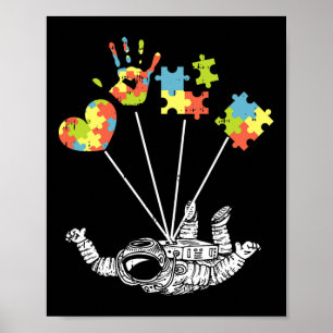 Poster Ofertas De Consciência Autista Do Quebra-cabeça As