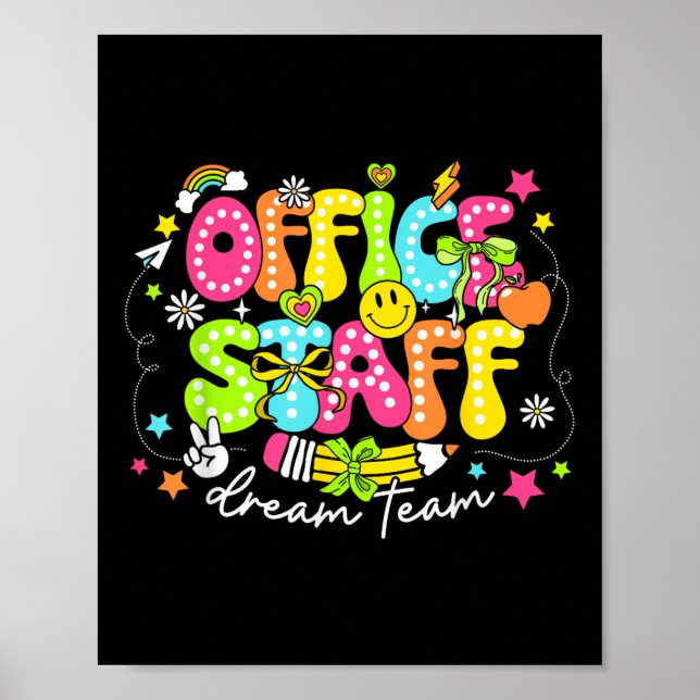 Poster Office Funcionarios Dream Team Primeiro Dia De Ret (Frente)