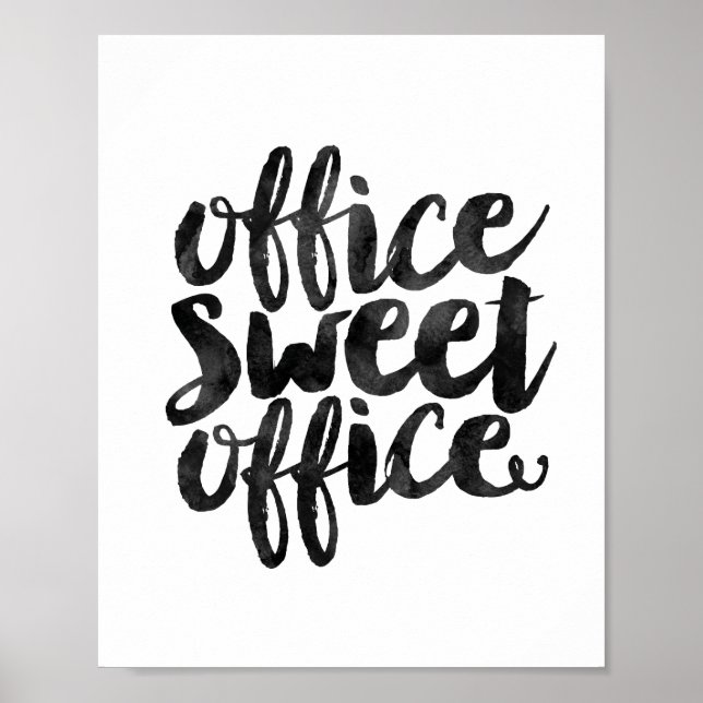 Póster Office Sweet (Frente)