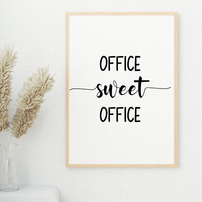 Poster Office Sweet Office Wall Art (Criador carregado)