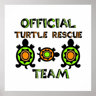 Póster Official Turtle Rescue Team 1