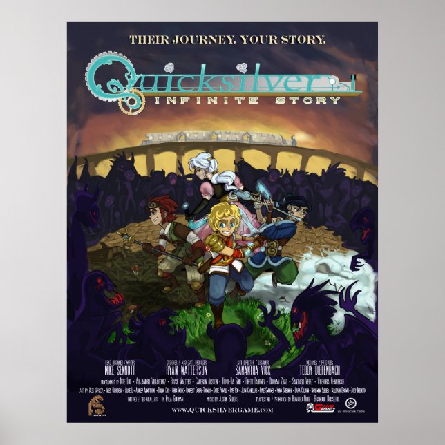 Poster oficial de prata rápida (Frente)