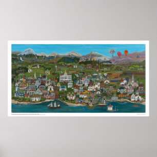 Poster Oficial do Estado da Califórnia