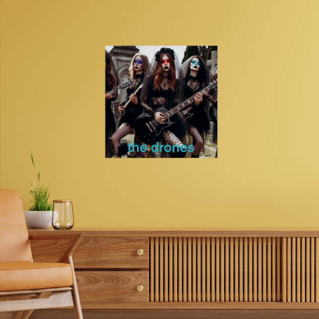 Poster Oficial dos Drones (Sala de Estar 2)