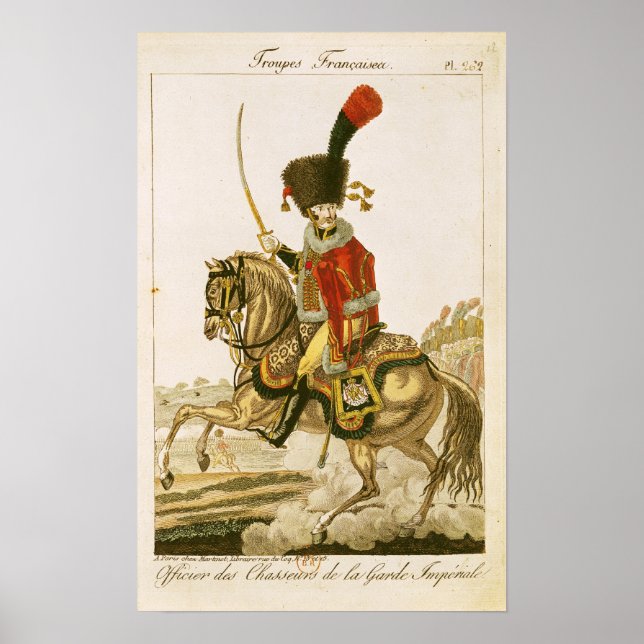 Poster Oficial dos Hussars da Guarda Imperial (Frente)