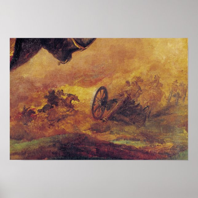 Póster Oficial dos Hussars, detalhe do canhão (Frente)