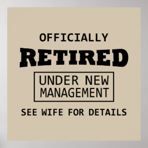 Poster oficialmente aposentado sob nova direção