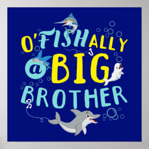 Poster Oficialmente - O'Fishally um Big Brother Pun