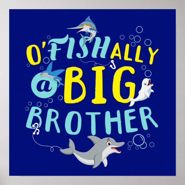 Poster Oficialmente - O'Fishally um Big Brother Pun (Frente)
