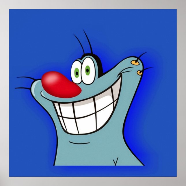 Poster Oggy E Baratas (Frente)