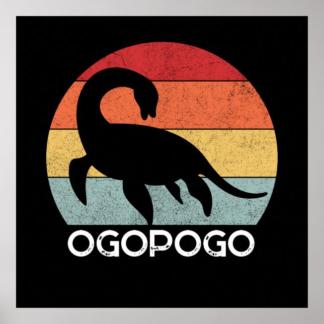Poster Ogopogo, o lago de Okanagan Monster, 70s (Frente)