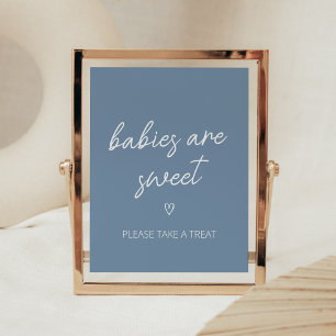 Poster Oh Boy Boho Minimalista Bebês são doces
