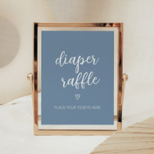 Oh Boy Boho Minimalista Fralda Raffle