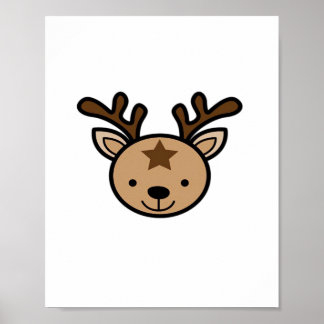 Poster Oh Cerveja Fofa Design Minimalista