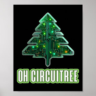 Poster Oh Circuito Eletrônicos de Natal Circuito Conselho