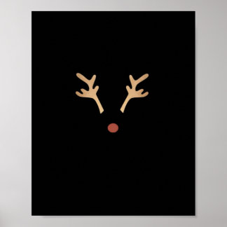 Poster Oh Deer Expressão Artística Divertida 