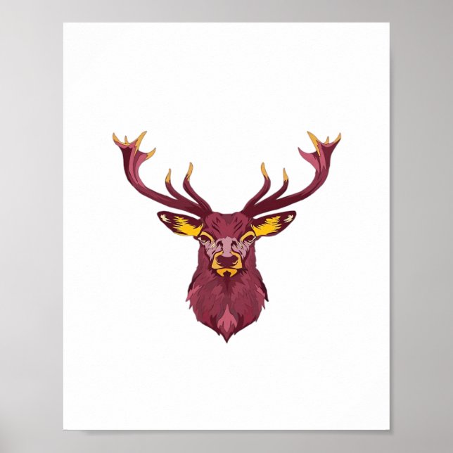 Poster Oh Deer Fresh Modern Design  (Frente)