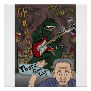Póster Oh não! Lá vai Tóquio