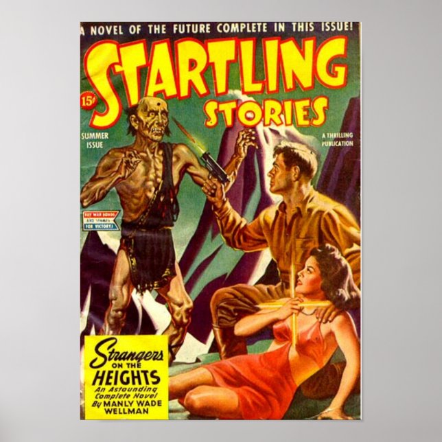 Póster Oh, não! Um Zombie! (Frente)