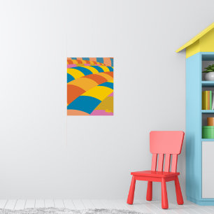 Poster Oh, Os Lugares Que Você Vai! Bandeiras Coloridas