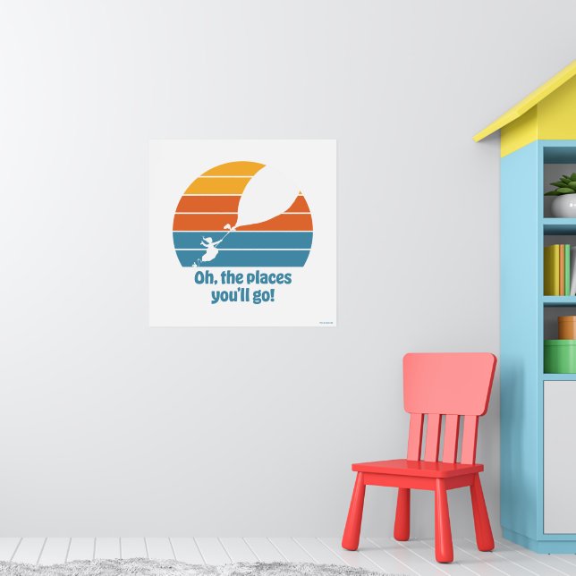 Poster Oh, Os Lugares Que Você Vai! Sunset Retroativo (Berçário 1)