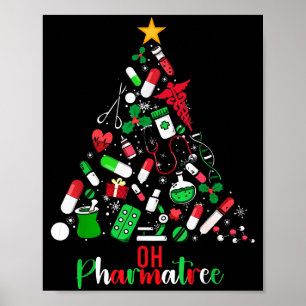 Poster Oh Pharmatree Farmácia Natal Técnico de Farmacêuti