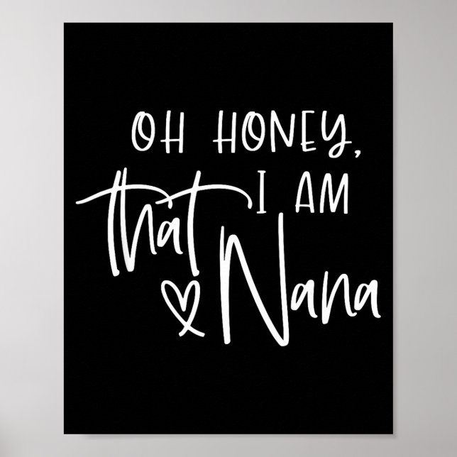 Poster Oh querida eu sou aquela vovó dia das mães  (Frente)