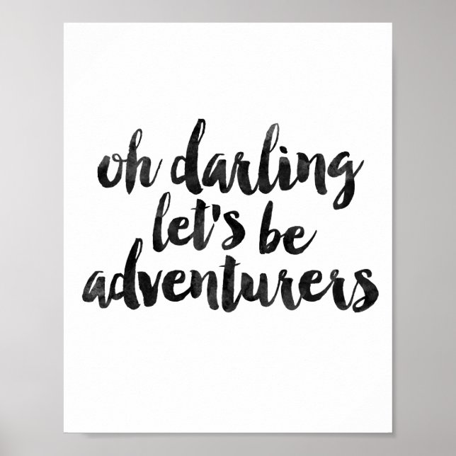 Póster Oh Querido Vamos Ser Adventuradores (Frente)