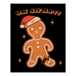 Póster Oh, SNAP! Natal engraçado!