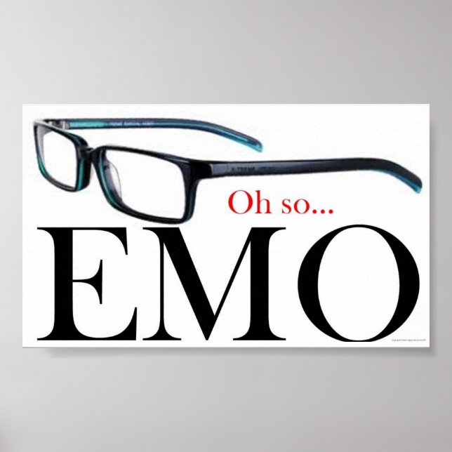 Poster Oh So Emo (Frente)