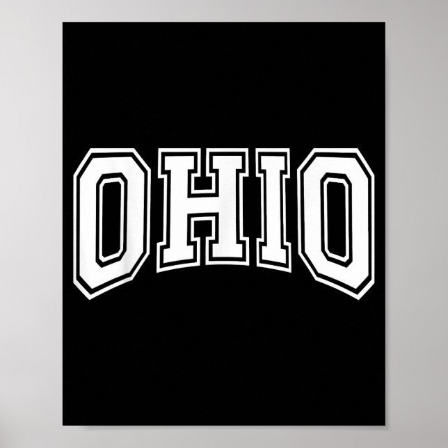 Poster Ohio OH USA (Frente)