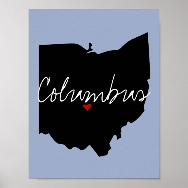 Póster Ohio Town (Frente)