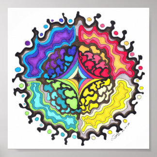 Póster OilslickMandala