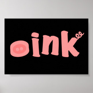 Póster Oink!