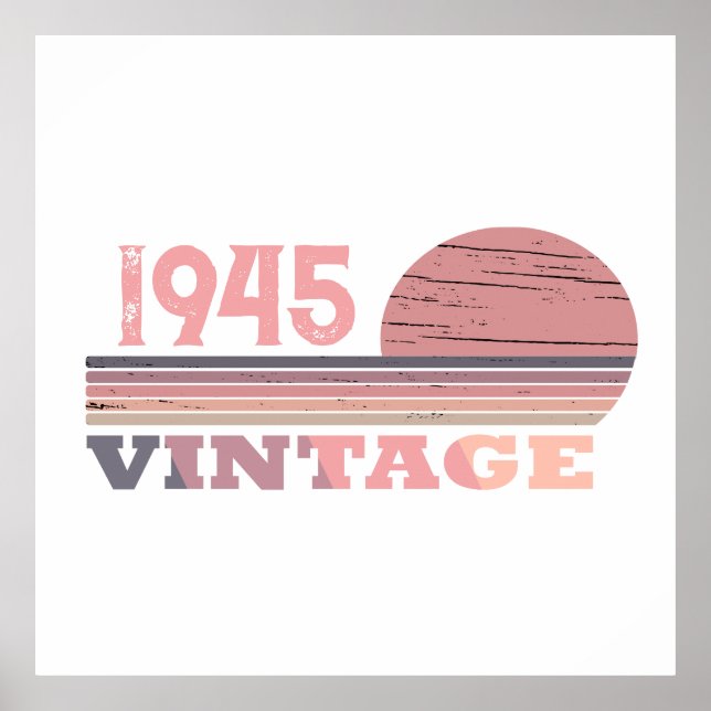 Poster Oitenta 80 de festa de aniversário personalizada (Frente)