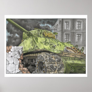 Poster Oito fáceis Sherman
