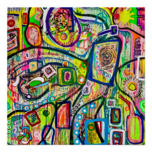 Póster Oito Martinis Perfect Poster