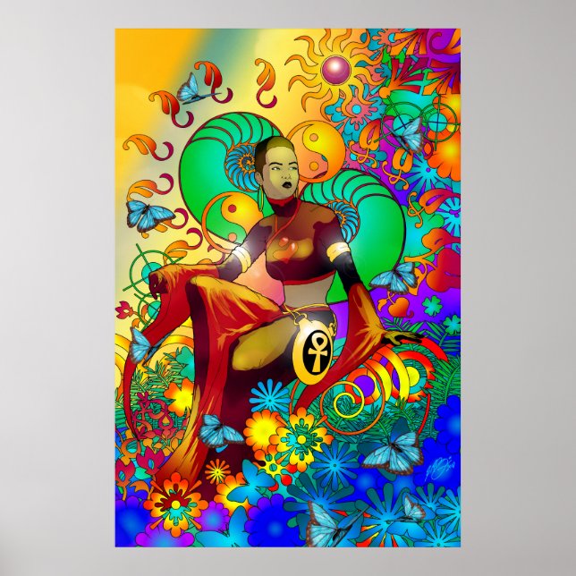 Poster Okira Oasis para a Alma (Frente)