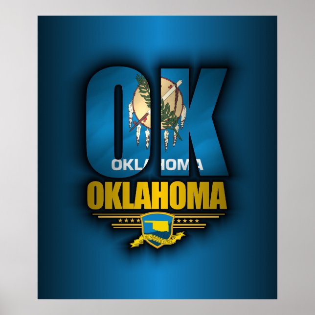 Póster Oklahoma (OK) (Frente)