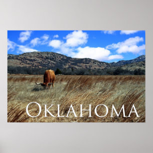 Póster Oklahoma Prairie Print