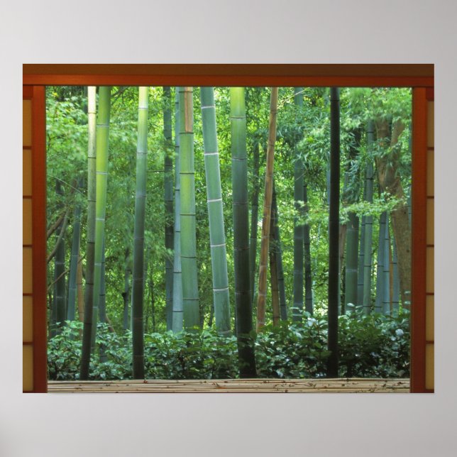 Póster Okochi Sanso, Arashiyama, Kyoto, Japão 3 (Frente)