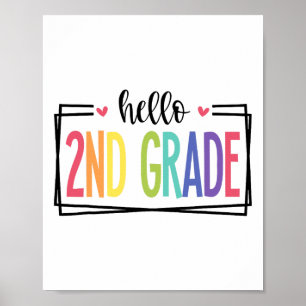 Poster Olá 2ª Série Primeiro Dia De Aula Boas Vindas Ck P