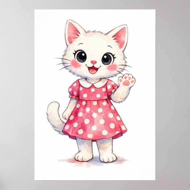 Poster Olá Kitty! (Frente)